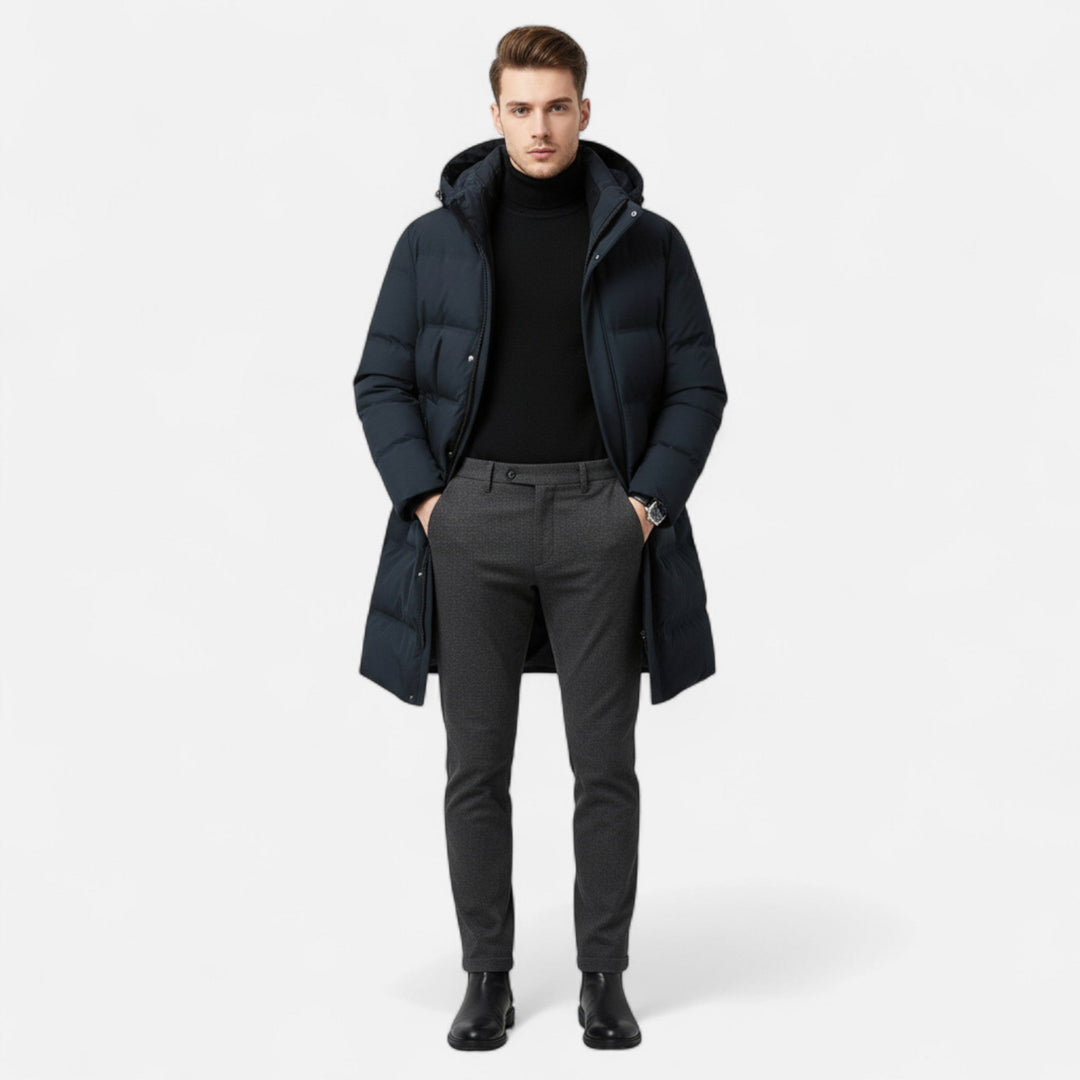 Men’s Hooded Down Winter Parka